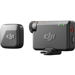 DJI Mic Mini (1 TX + 1 RX), micrófono inalámbrico, superligero, Audio de Alta Calidad, cancelación de Ruido, límite automático, para cámaras/iPhone/Android, Vlogs, Streaming, transmisión a 400 m DJI Mic Mini (1 TX + 1 RX), micrófono inalámbrico, superligero, Audio de Alta Calidad, cancelación de Ruido, límite automático, para cámaras/iPhone/Android, Vlogs, Streaming, transmisión a 400 m