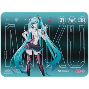 Asus TUF Gaming x Hatsune Mikedition/ Gaming Mousepad/TUF Gaming P1 Hatsune Miku Edition/Resistente al Agua/Anti-Desgaste/Base de Goma Antideslizante/Portátil/Auténtica doméstica Asus TUF Gaming x Hatsune Mikedition/ Gaming Mousepad/TUF Gaming P1 Hatsune Miku Edition/Resistente al Agua/Anti-Desgaste/Base de Goma Antideslizante/Portátil/Auténtica doméstica