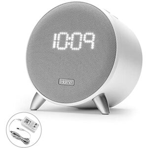 iHome Reloj Despertador Bluetooth con Cargador USB de 5 W, visualización LED Regulable y alarmas duales, Ideal para recámara, Oficina en casa y recámara iHome Reloj Despertador Bluetooth con Cargador USB de 5 W, visualización LED Regulable y alarmas duales, Ideal para recámara, Oficina en casa y recámara