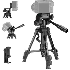 NEEWER Entry Level Version Mini Trípode Escritorio para Cámara, Pequeño Compacto Portátil DSLR Camcorder Webcam Soporte, 3 Way Pan Tilt Head Soporte Móvil Compatible con iPhone para Grabar Video,TP52 NEEWER Entry Level Version Mini Trípode Escritorio para Cámara, Pequeño Compacto Portátil DSLR Camcorder Webcam Soporte, 3 Way Pan Tilt Head Soporte Móvil Compatible con iPhone para Grabar Video,TP52