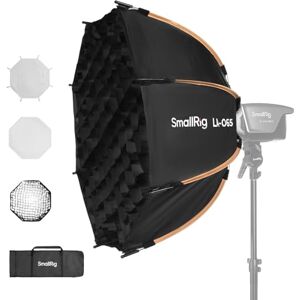 SmallRig LA-O65 Caja de luz octogonal de 65 cm/25.6 pulgadas Caja de luz rápida con bolsa de transporte, para Bowens Mount COB Lights para para Neewer para Aputure para Godox SmallRig LA-O65 Caja de luz octogonal de 65 cm/25.6 pulgadas Caja de luz rápida con bolsa de transporte, para Bowens Mount COB Lights para para Neewer para Aputure para Godox