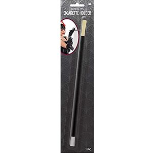 amscan Roaring 20's Soporte para cigarrillos 11 1/4', negro, 1 unidad amscan Roaring 20's Soporte para cigarrillos 11 1/4', negro, 1 unidad