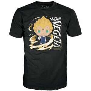 Funko Pop! & tee: DBZ Majin Vegeta Glow In The Dark Large (L) Dragon Ball Camiseta, Franela Ropa con Figura de Vinilo Coleccionable Idea de Regalo para Adultos Hombres y Mujeres Funko Pop! & tee: DBZ Majin Vegeta Glow In The Dark Large (L) Dragon Ball Camiseta, Franela Ropa con Figura de Vinilo Coleccionable Idea de Regalo para Adultos Hombres y Mujeres