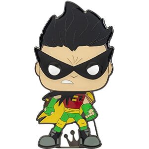 Funko Pop! Large Enamel Pin DC: Teen Titans Robin Robin Teen Titans Go!- Pins de Esmalte Broche Coleccionable para Mochilas Y Bolsos Idea de Regalo TV Fans Funko Pop! Large Enamel Pin DC: Teen Titans Robin Robin Teen Titans Go!- Pins de Esmalte Broche Coleccionable para Mochilas Y Bolsos Idea de Regalo TV Fans