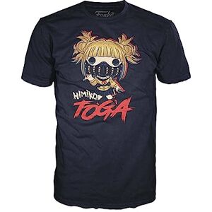 Funko Pop! Tees: My Hero Academia Himiko Toga tee, Negro, S Funko Pop! Tees: My Hero Academia Himiko Toga tee, Negro, S