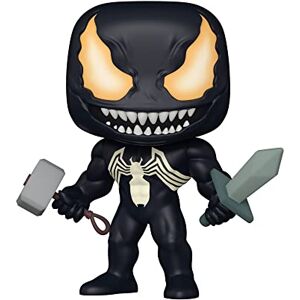 Funko Pop! Marvel: Venom (With Mjornir And Sword) Sticker Special Edition Glow In The Dark 1141 Funko Pop! Marvel: Venom (With Mjornir And Sword) Sticker Special Edition Glow In The Dark 1141