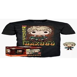 Funko MY HERO ACADEMIA Booble Head POP N° 249 Bakugo (MT) +playera (S) Funko MY HERO ACADEMIA Booble Head POP N° 249 Bakugo (MT) +playera (S)