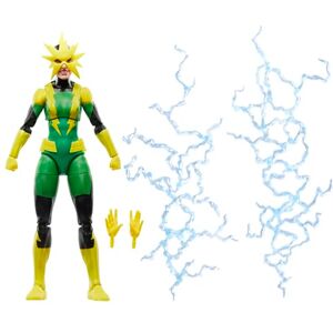 Marvel Legends Series, Electro (Francine Frye), Figura de Acción Retro Coleccionable a Escala de 15 cm Inspirada en los cómics Marvel Legends Series, Electro (Francine Frye), Figura de Acción Retro Coleccionable a Escala de 15 cm Inspirada en los cómics