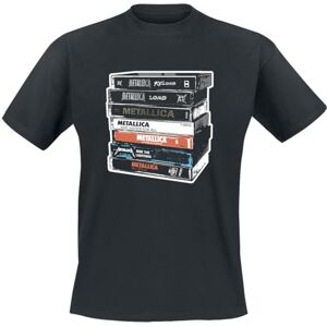 Metallica Rock Off 'Cassette' Camiseta (negro), Negro, Small Metallica Rock Off 'Cassette' Camiseta (negro), Negro, Small