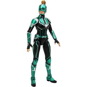 Diamond Select Toys Marvel Select: Capitán Marvel (versión Uniforme de Starforce) Figura de acción Diamond Select Toys Marvel Select: Capitán Marvel (versión Uniforme de Starforce) Figura de acción