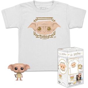 Funko Pocket Pop! & tee: Harry Potter Dobby For Children and Kids Large (L)- Camiseta, Franela Ropa con Minifigura de Vinilo Coleccionable Idea de Regalo para Chicos Y Chicas Funko Pocket Pop! & tee: Harry Potter Dobby For Children and Kids Large (L)- Camiseta, Franela Ropa con Minifigura de Vinilo Coleccionable Idea de Regalo para Chicos Y Chicas