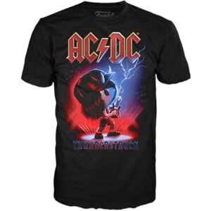 Funko Pop! tee: ACDC Thunderstruck Large AC/DC Camiseta Ropa Idea de Regalo Top de Manga Corta para Adultos Hombres y Mujeres Mercancías Oficiales Fans de la música Funko Pop! tee: ACDC Thunderstruck Large AC/DC Camiseta Ropa Idea de Regalo Top de Manga Corta para Adultos Hombres y Mujeres Mercancías Oficiales Fans de la música