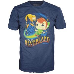 Funko Boxed tee: Peter Pan Big Ben S Playera Ropa Idea de Regalo Playera de Manga Corta para Adultos, Unisex, Hombres y Mujeres, Productos Oficiales Fans de Las películas Funko Boxed tee: Peter Pan Big Ben S Playera Ropa Idea de Regalo Playera de Manga Corta para Adultos, Unisex, Hombres y Mujeres, Productos Oficiales Fans de Las películas