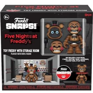Funko Five Nights At Freddy'S (FNAF) Snap: Playset Security Room- Figura de Vinilo Coleccionable Idea de Regalo Mercancia Oficial Funko Five Nights At Freddy'S (FNAF) Snap: Playset Security Room- Figura de Vinilo Coleccionable Idea de Regalo Mercancia Oficial