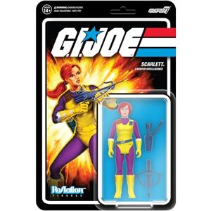 Super7 G.I. Joe Scarlett (DIC Purple) 9,5 cm G.I. Joe Figura de acción con Accesorios clásicos de Dibujos Animados y Juguetes Retro Super7 G.I. Joe Scarlett (DIC Purple) 9,5 cm G.I. Joe Figura de acción con Accesorios clásicos de Dibujos Animados y Juguetes Retro