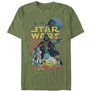 Star Wars Camiseta Rebel Classic para Hombre, Verde(Military Green), XX-Large Star Wars Camiseta Rebel Classic para Hombre, Verde(Military Green), XX-Large
