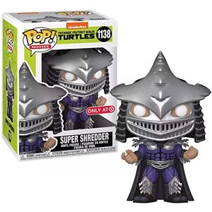 Funko Pop Movies Teenate Mutant Ninja Turtles 3.75 Inch Action Figure Exclusive Super Shredder Metallic #1138 Funko Pop Movies Teenate Mutant Ninja Turtles 3.75 Inch Action Figure Exclusive Super Shredder Metallic #1138