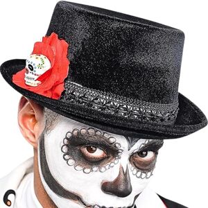 amscan International Adults Day of The Dead Tophat Men by International amscan International Adults Day of The Dead Tophat Men by International
