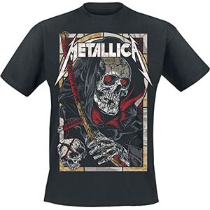 Metallica Death Reaper Camiseta para Hombre, Color Negro, Negro, XXL Metallica Death Reaper Camiseta para Hombre, Color Negro, Negro, XXL