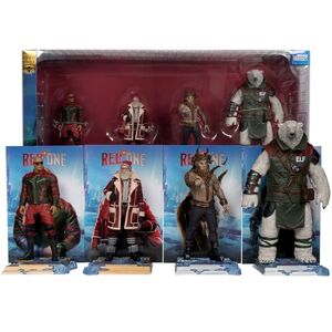 McFarlane Toy Red One Callum Drift, Nick, Garcia & Krampus Figura Posada de 6 Pulgadas, 4 Unidades, Etiqueta Dorada, Exclusiva de Amazon McFarlane Toy Red One Callum Drift, Nick, Garcia & Krampus Figura Posada de 6 Pulgadas, 4 Unidades, Etiqueta Dorada, Exclusiva de Amazon
