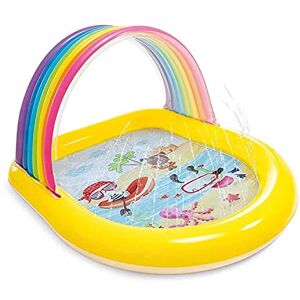 Intex Alberca Inflable Techo Arcoiris y Chorros Agua 57156NP Intex Alberca Inflable Techo Arcoiris y Chorros Agua 57156NP