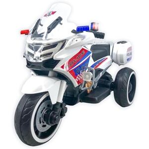 Apache Moto Patrulla Eléctrica Luces Sonido y mp3 6V Apache Moto Patrulla Eléctrica Luces Sonido y mp3 6V