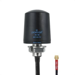 Proxicast SISO 5G Antenna Vandal Resistant Low Profile Omnidirectional Through-Hole Mount 6 ft Coax Black Compatible with Cisco, Cradlepoint, Digi, MoFi & Others (ANT-121-T11-B-06) Proxicast SISO 5G Antenna Vandal Resistant Low Profile Omnidirectional Through-Hole Mount 6 ft Coax Black Compatible with Cisco, Cradlepoint, Digi, MoFi & Others (ANT-121-T11-B-06)