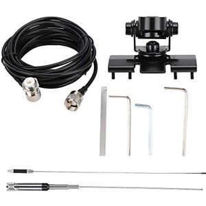 Oumij NL-770R Conjunto de Cable Coaxial de Antena de Coche Doble Banda VHF/UHF 144 / 430MHz 3.0/5.5 dBi con Conectores de Cable Coaxial de Cable de 5 m Radio de Coche Móvil/Antena de Estación Oumij NL-770R Conjunto de Cable Coaxial de Antena de Coche Doble Banda VHF/UHF 144 / 430MHz 3.0/5.5 dBi con Conectores de Cable Coaxial de Cable de 5 m Radio de Coche Móvil/Antena de Estación