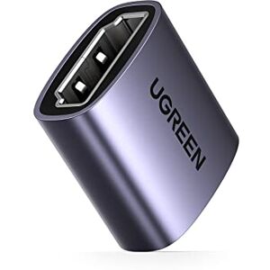 UGREEN Adaptador HDMI 2.1 8K 60Hz 48Gbps Hembra a Hembra, Cable HDMI Alargador eARC 3D HDR, Compatible con TV Monitor Projector Laptop Smart Box Televisión, Aluminum Alloy UGREEN Adaptador HDMI 2.1 8K 60Hz 48Gbps Hembra a Hembra, Cable HDMI Alargador eARC 3D HDR, Compatible con TV Monitor Projector Laptop Smart Box Televisión, Aluminum Alloy