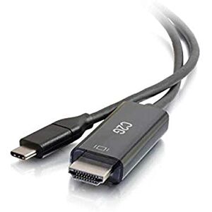 C2G 26889 USB-C to 4K UHD HDMI Audio/Video Adapter Cable (60Hz) Black (6 Feet, 1.82 Meters) C2G 26889 USB-C to 4K UHD HDMI Audio/Video Adapter Cable (60Hz) Black (6 Feet, 1.82 Meters)