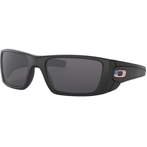 Oakley OO9096 anteojos de sol para hombre, Icono de bandera de Estados Unidos negro mate/gris, 60 mm Oakley OO9096 anteojos de sol para hombre, Icono de bandera de Estados Unidos negro mate/gris, 60 mm