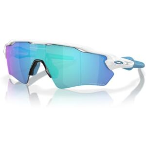 Oakley Youth Oj9001 Radar Ev Xs Path anteojos de sol rectangulares, Blanco pulido/zafiro Prizm, 31 mm Oakley Youth Oj9001 Radar Ev Xs Path anteojos de sol rectangulares, Blanco pulido/zafiro Prizm, 31 mm