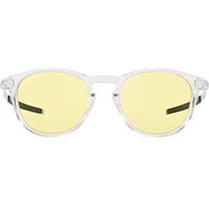 Oakley Oo9439 Pitchman R anteojos de sol redondas para hombre, Clear/Prizm Gaming, 50 mm Oakley Oo9439 Pitchman R anteojos de sol redondas para hombre, Clear/Prizm Gaming, 50 mm
