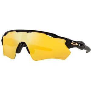 Oakley Oo9208 Radar Ev Path anteojos de sol rectangulares para hombre, negro pulido/prizm 24k polarizado, 38 mm Oakley Oo9208 Radar Ev Path anteojos de sol rectangulares para hombre, negro pulido/prizm 24k polarizado, 38 mm