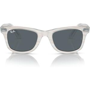 Rayban Lentes Solar 0RB2140 Unisex Wayfarer Acetato Square Photo Striped Light Blue 50 Rayban Lentes Solar 0RB2140 Unisex Wayfarer Acetato Square Photo Striped Light Blue 50