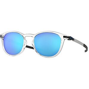 Oakley Oo9439 Pitchman R anteojos de sol redondas para hombre, Transparente pulido/Zafiro Prizm, 50 mm Oakley Oo9439 Pitchman R anteojos de sol redondas para hombre, Transparente pulido/Zafiro Prizm, 50 mm