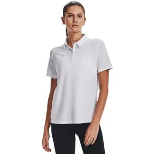Under Armour Tech Team Polo de manga corta para mujer, Blanco, XX-Large Under Armour Tech Team Polo de manga corta para mujer, Blanco, XX-Large