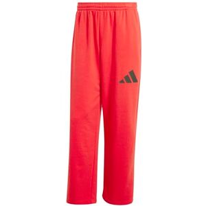 Adidas Essentials Pantalones deportivos rectos de rizo francés de 3 barras para hombre, Pure Ruby/Black, Large Tall Adidas Essentials Pantalones deportivos rectos de rizo francés de 3 barras para hombre, Pure Ruby/Black, Large Tall