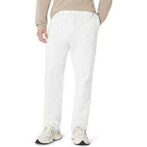 Amazon Essentials Pantalón deportivo de forro polar para hombre (disponible en tallas grandes y altas), color blanco frío, talla G Amazon Essentials Pantalón deportivo de forro polar para hombre (disponible en tallas grandes y altas), color blanco frío, talla G
