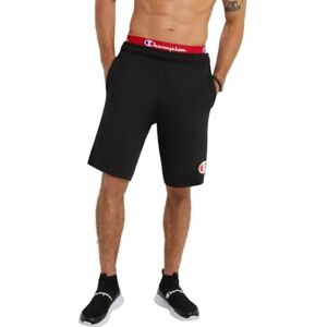 Champion Graphic Jersey Short, Pantalones Cortos Hombre, Negro, CH Champion Graphic Jersey Short, Pantalones Cortos Hombre, Negro, CH