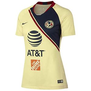 Nike Club America Camiseta de fútbol para mujer, Limón Gasa/Gimnasio Rojo/Armería Marina, Pequeño Nike Club America Camiseta de fútbol para mujer, Limón Gasa/Gimnasio Rojo/Armería Marina, Pequeño