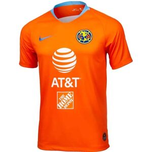 Nike Jersey de Las Aguilas del America de Visitante Naranja para Hombre (MX/US, Alfa, Chico, Regular, Regular, Poliéster) Nike Jersey de Las Aguilas del America de Visitante Naranja para Hombre (MX/US, Alfa, Chico, Regular, Regular, Poliéster)