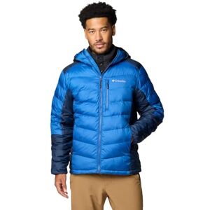 Columbia Labyrinth Loop II Chamarra con Capucha para Hombre, Azul montaña/Azul Marino Universitario, Small Columbia Labyrinth Loop II Chamarra con Capucha para Hombre, Azul montaña/Azul Marino Universitario, Small