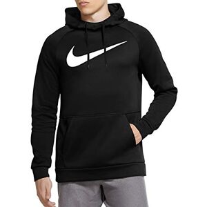 Nike Therma Men's Pullover Swoosh Training Hoodie CU6238-010 Size L Black/White Nike Therma Men's Pullover Swoosh Training Hoodie CU6238-010 Size L Black/White