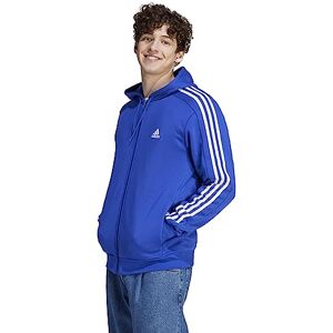 Adidas Essentials Sudadera con Capucha de Forro Polar con Cierre Completa para Hombre, Azul Semi lúcido, XX-Large Adidas Essentials Sudadera con Capucha de Forro Polar con Cierre Completa para Hombre, Azul Semi lúcido, XX-Large