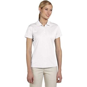 Adidas A135 ClimaCool® Polo de golf de malla para mujer, Blanco, X-large Adidas A135 ClimaCool® Polo de golf de malla para mujer, Blanco, X-large
