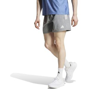 Adidas AEROREADY Own The Run Pantalones Cortos para Hombre, Gris/Blanco Melange, X-Small/5" Inseam Adidas AEROREADY Own The Run Pantalones Cortos para Hombre, Gris/Blanco Melange, X-Small/5" Inseam