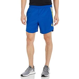 Adidas AEROREADY Pantalones Cortos de Entrenamiento para Hombre, diseño de Alta Intensidad, 4 Movimientos, Team Royal Blue/Impact Yellow, Large Adidas AEROREADY Pantalones Cortos de Entrenamiento para Hombre, diseño de Alta Intensidad, 4 Movimientos, Team Royal Blue/Impact Yellow, Large