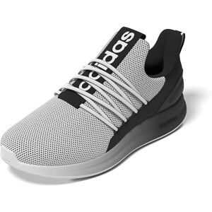 Adidas Lite Racer Adapt 7.0 Tenis para Hombre, Blanco/Negro/Blanco, 13 Wide Adidas Lite Racer Adapt 7.0 Tenis para Hombre, Blanco/Negro/Blanco, 13 Wide
