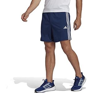 Adidas Training Essentials Piqué Pantalones Cortos de Entrenamiento de 3 Rayas para Hombre, Azul Oscuro/Blanco, X-Large Adidas Training Essentials Piqué Pantalones Cortos de Entrenamiento de 3 Rayas para Hombre, Azul Oscuro/Blanco, X-Large